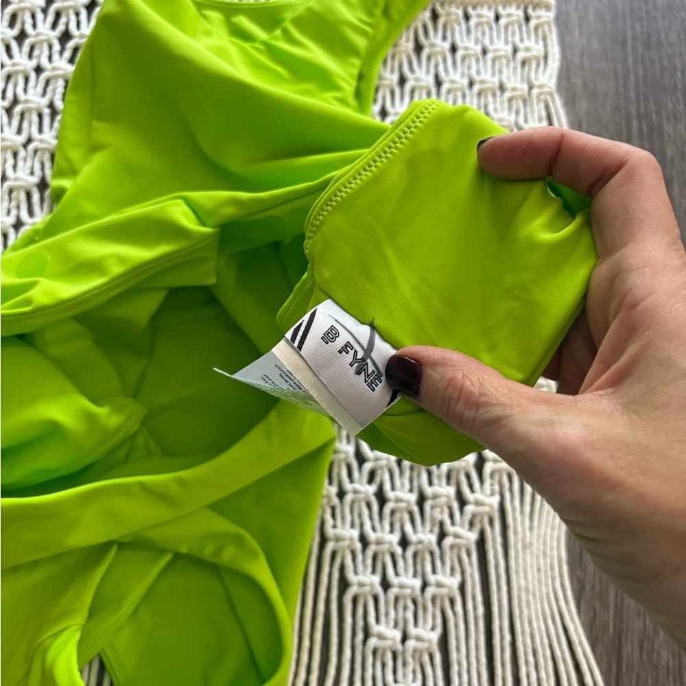 NEW BFyne neon cutout swimsuit - Picture 7 of 8